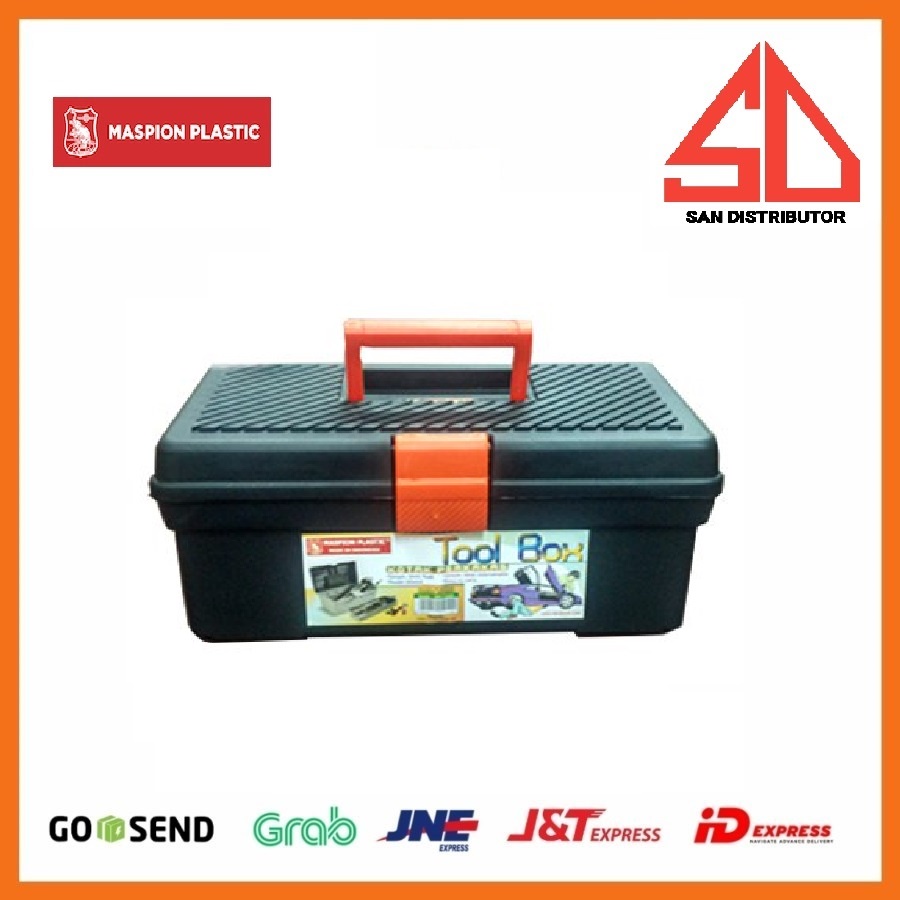 TOOL BOX MASPION BM-T157 . TEMPAT MUR BAUT DAN PERKAKAS KOTAK