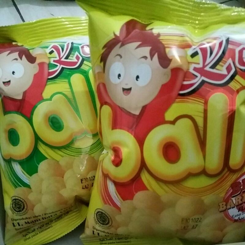 

isi 3pc Snack ball 40gr rasa jagung dan sapi panggang