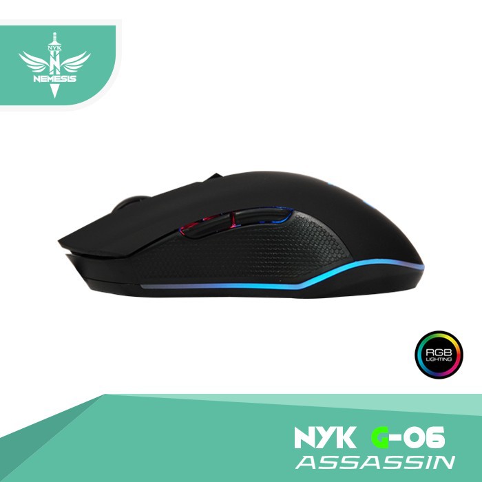 Mouse Gaming NYK Assasin G-06 LED Lightning