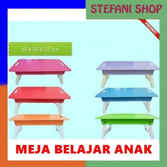  Meja Lipat Laptop Lesehan Belajar anak Ngaji 