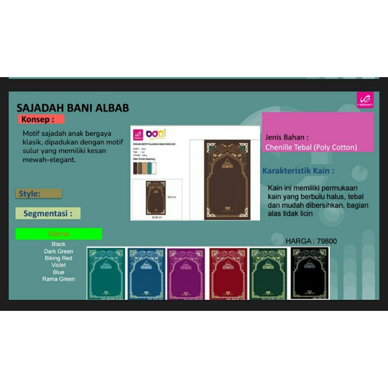 BANI BATUTA SAJADAH ALBAB