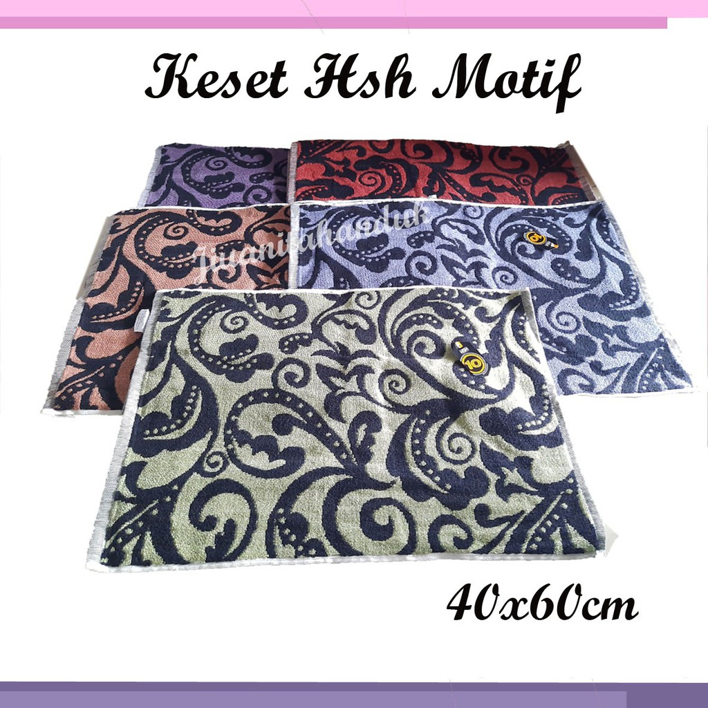 ATB Keset HSH Motif Ukuran 40 x 60 Termurah