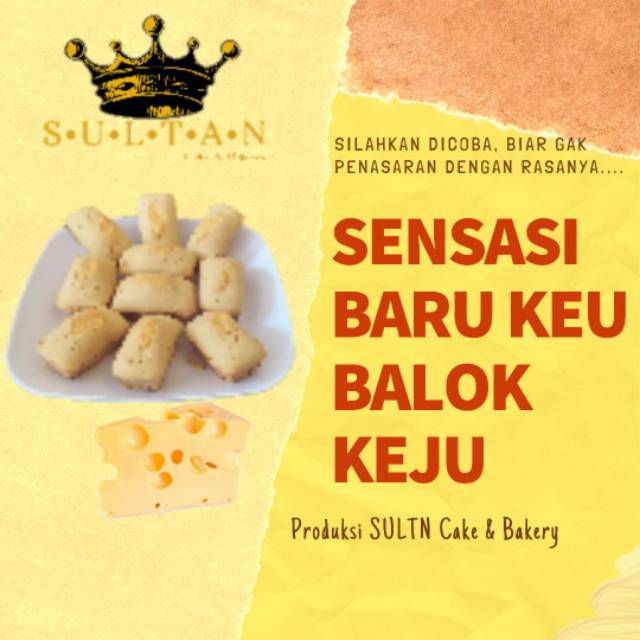 

Kue Balok Keju Sultan