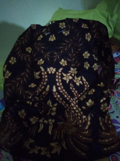 Maura Couple - Sania Ruffle Batik Couple Ori Ndoro Jowi Garansi Termurah Shopee - Batik Modern Solo