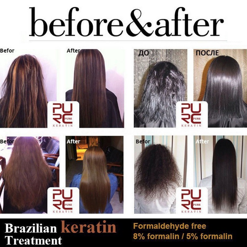 Audate Pure Brazilian Keratin Hair Repair Straightening 100ml