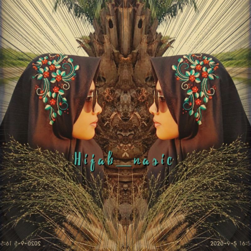 krudung sulam pinggir Voal,paris premium