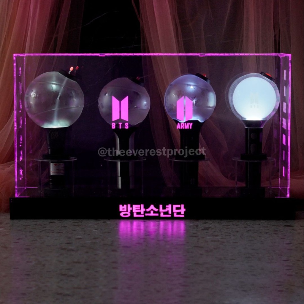Lightstick BTS Versi 1 2 3 Special Editon / Box Lightstick Akrilik BTS Versi 1 2 3 Special Edition D