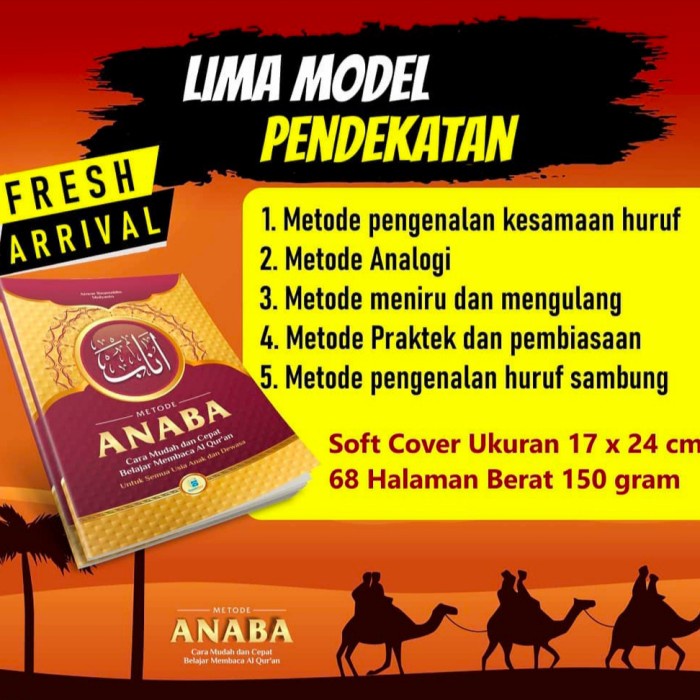 

Cara cepat dan mudah belajar membaca alquran Metode annaba