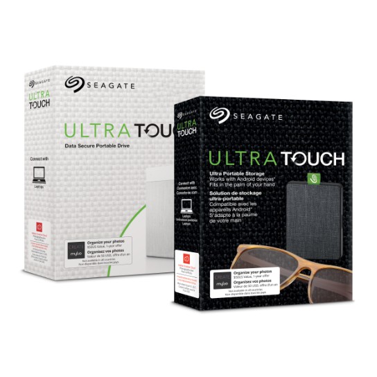 SEAGATE Ultra Touch SSD 500GB External Portable SSD