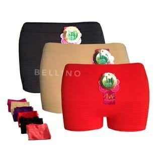 Cd Boxer Wanita Rajut Muat BesarFit to XXL Celana Dalam Cewek Rajut Jumbo Boxer Super Soft