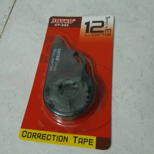 

Correction roller/tip-ex kertas CT 522 joyko