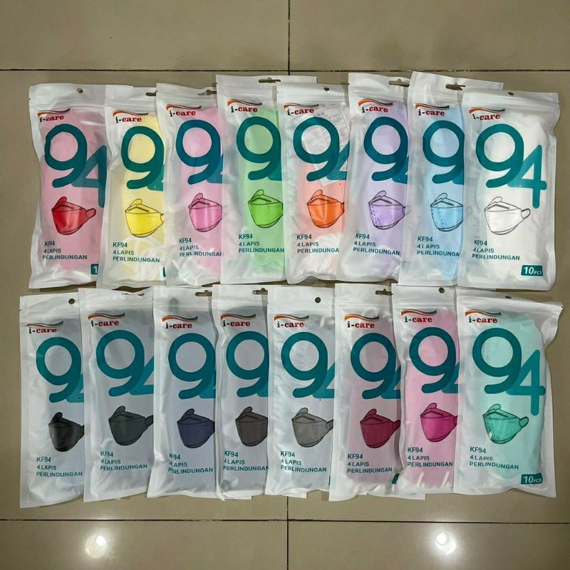 masker KF94 warna warni