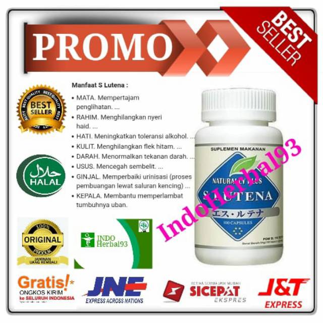 S LUTENA ASLI JAPAN 100% NATURALLY plus