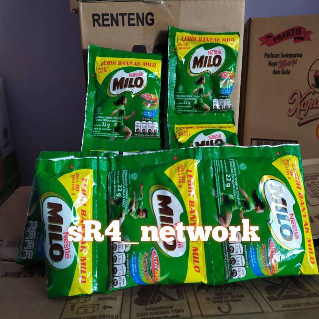 

Milo Sachet 1 Renceng @10 Sachet 22gr