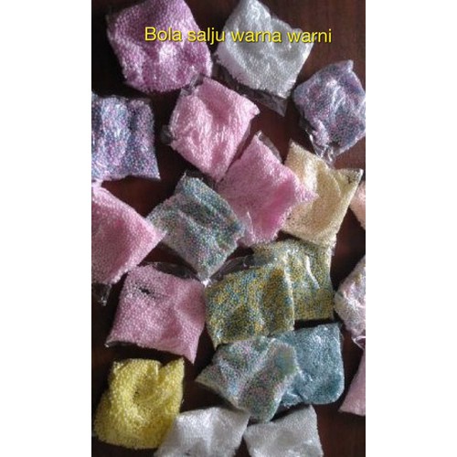 Bola gabus salju sterofoam styrofoam isi kepala boneka bahan craft