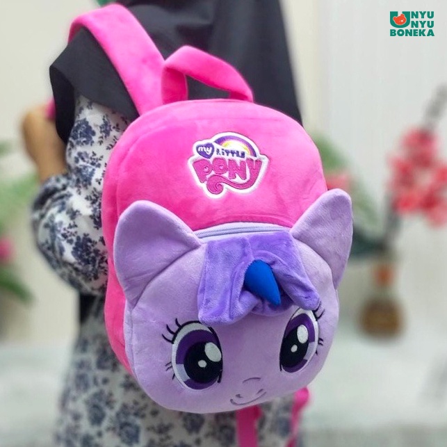 tas ransel anak little pony kuda pony backpack sekolah