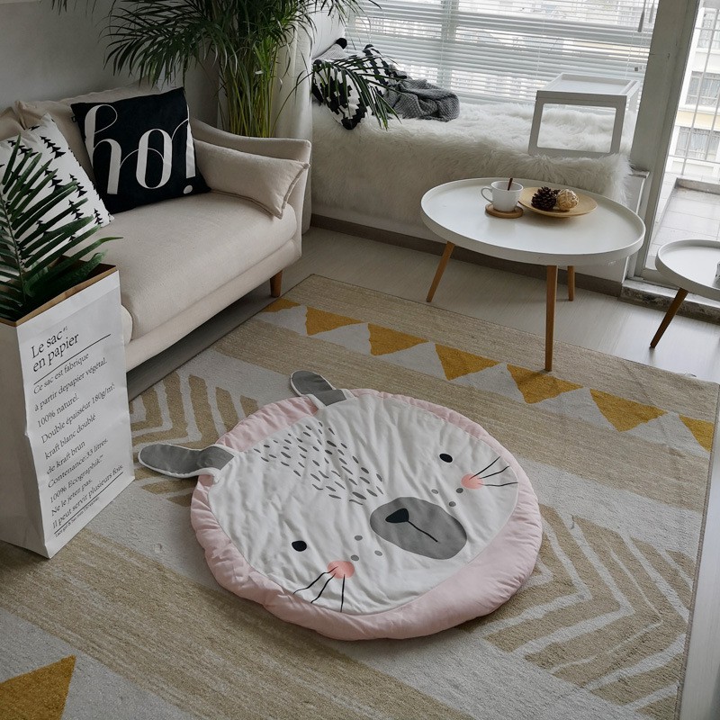 PLAYMATE MATRAS kids/ baby Anak Bayi Tatakan - REQUEST-A943 Rabbit Pink
