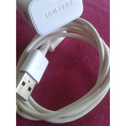 Baru - CHarger Samsung 1Amper M10 A10 J6 J5 J4 J3 J2 J1 A01 Original Copotan bawaan hp Ori Bekas