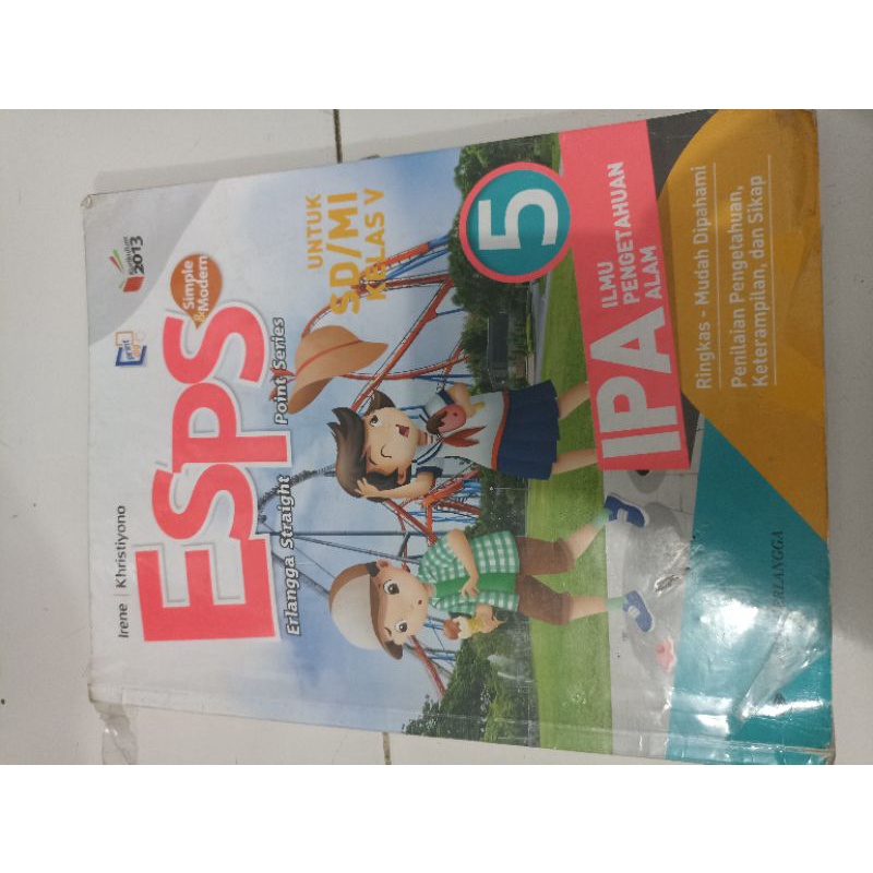 jual buku bekas ESPS IPA kelas5