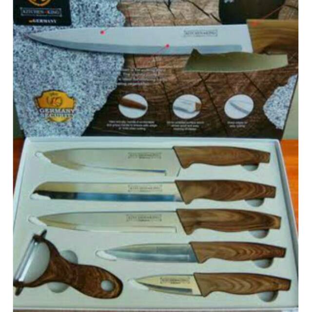 Pisau Set Kitchen King Original Germany