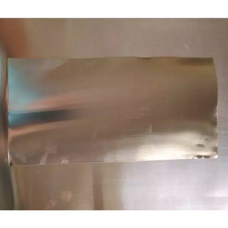 lembaran plat tembaga ukuran 5cm x 100cm tebal 0.2mm