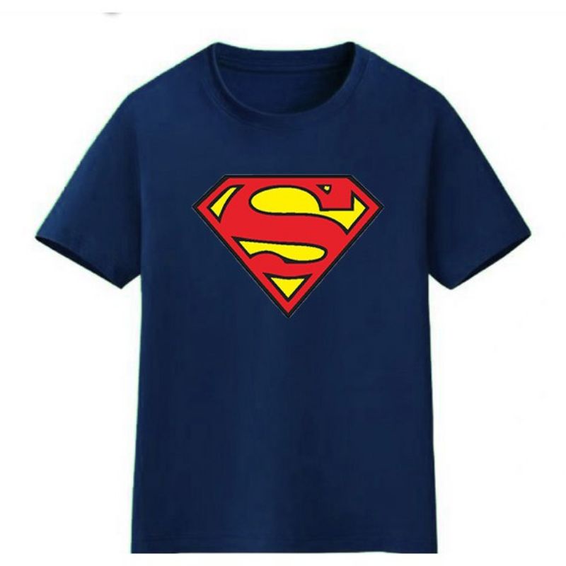 Uxlo/Kaos Anak Laki Laki MUrah Umur 1 sampai 10/Atasan Anak Laki Superhero Superman/Baju Karakter