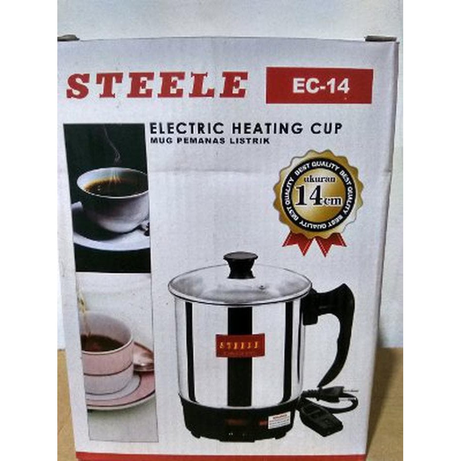 Jual Electric Heating Cup Steele Ec Teko Listrik Mug Elektrik