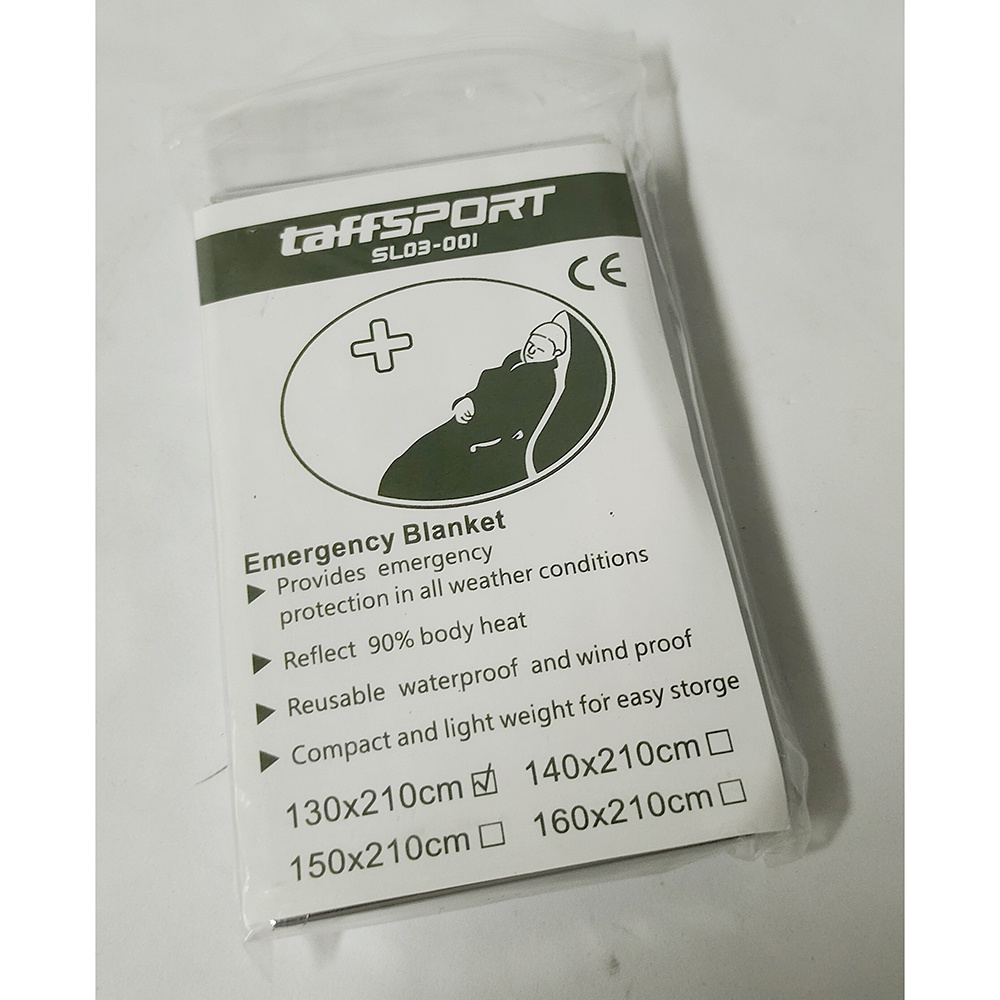 TaffSPORT Selimut Darurat Emergency Blanket - SL03-001