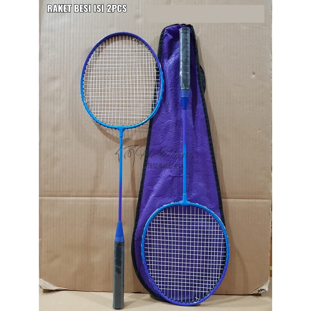 RAKET BADMINTON ISI 2 / RAKET BULUTANGKIS ANAK ISI 2PCS