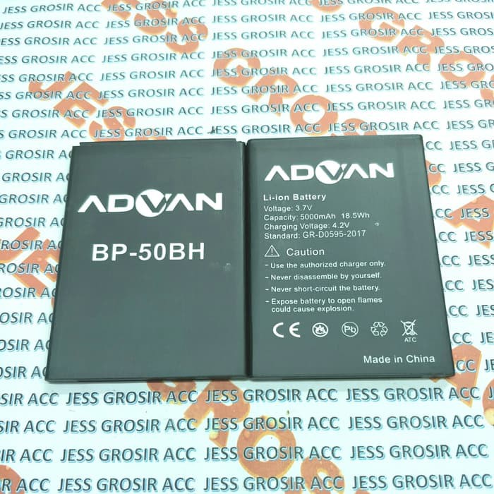 Baterai Original Double Power ADVAN Vandroid BP-50BH , BP50BH , I5C