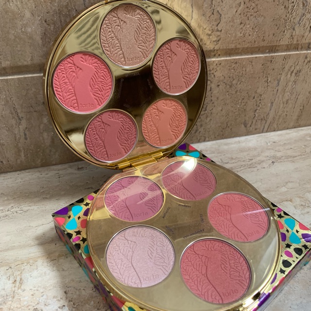 Tarte Blush Bazaar Amazonian Clay Blush Palette ( Blush On Wajah Tarte )