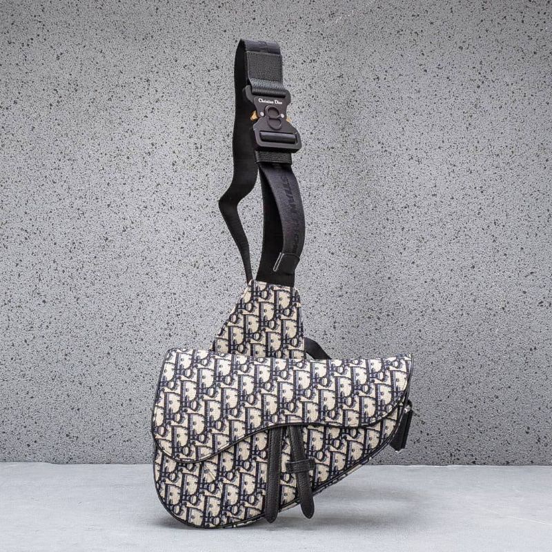 Dior Saddle Oblique Jacquard Bag