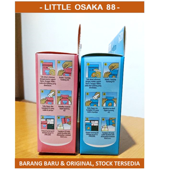 Kantong ASI Breast Milk Storage Bag GEA BABY 120 ml isi 30 Kantong.