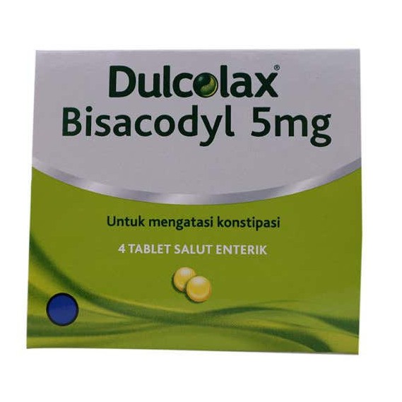 DULCOLAX 5 MG ISI 4 TABLET - SUSAH BAB