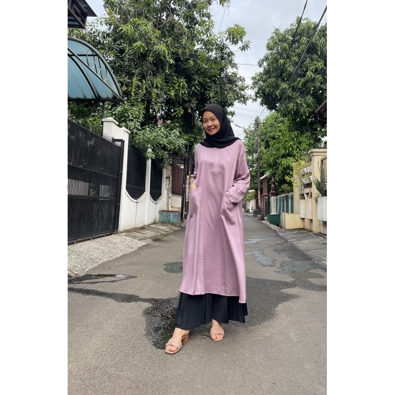 Long Tunik/Semi Dress/Gamis Jumbo