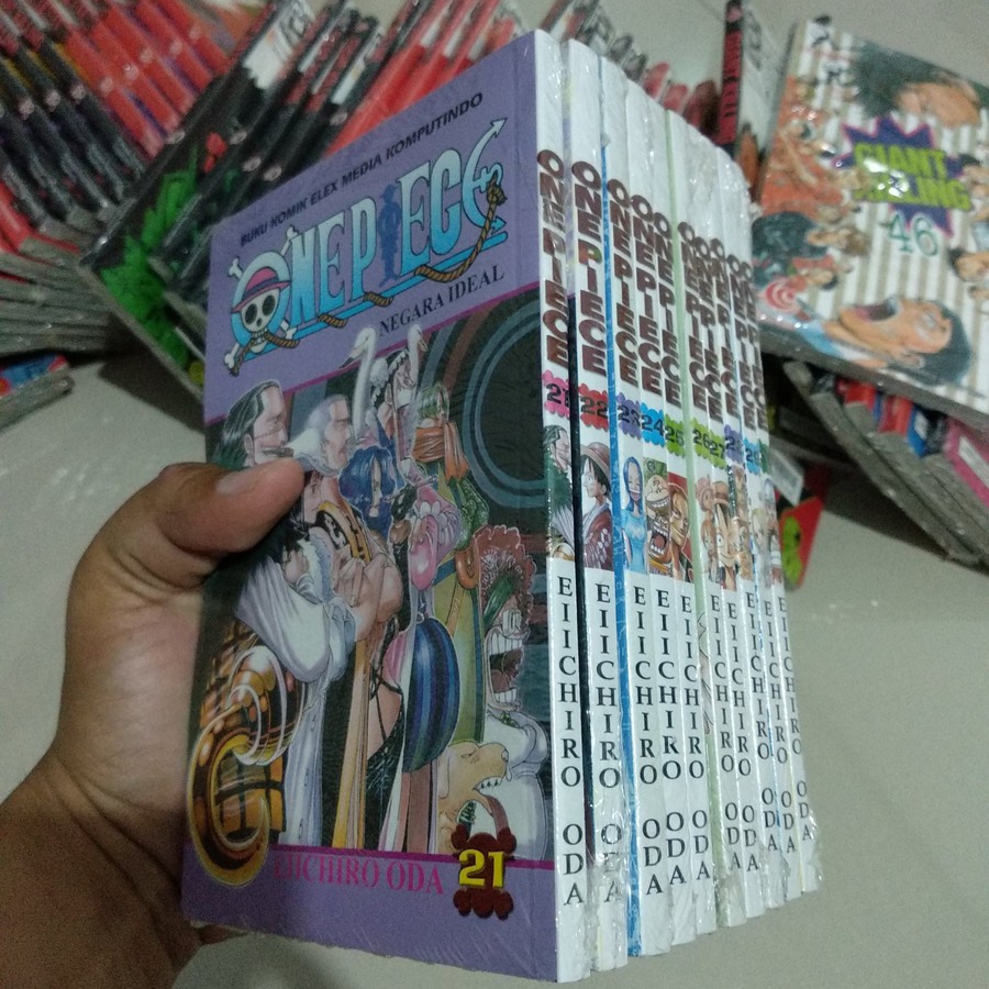 One Piece 21 22 23 24 25 26 27 28 29 30 Segel Original Shopee Indonesia