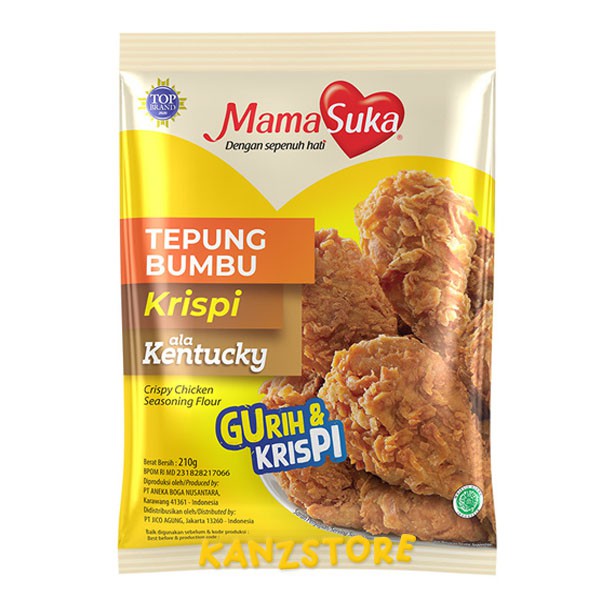 

tepung bumbu crispi mama suka 210g