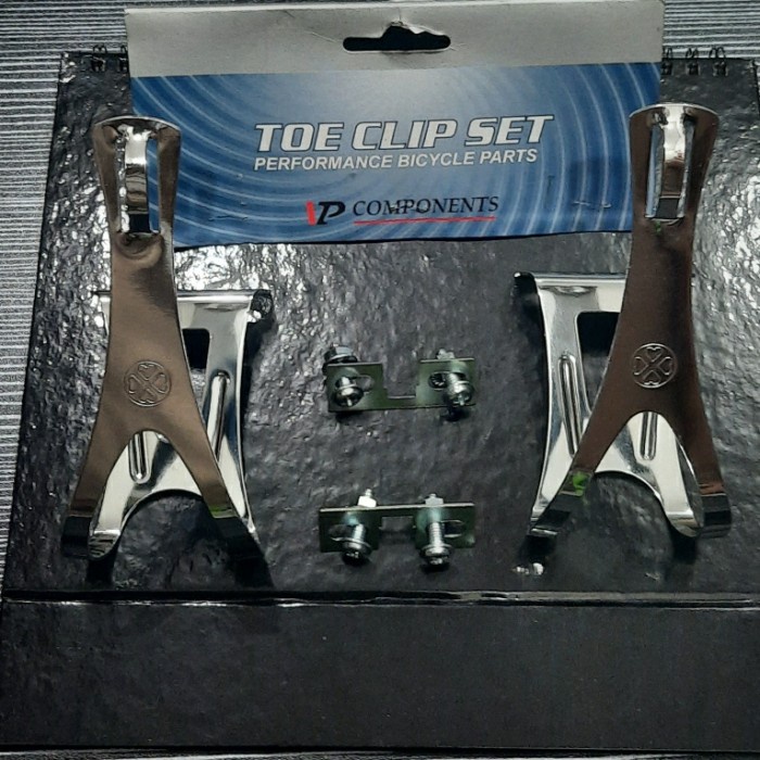 Toeclip Vp Stainless, Toe Klip, Fixie , Balap, Toeklip 007