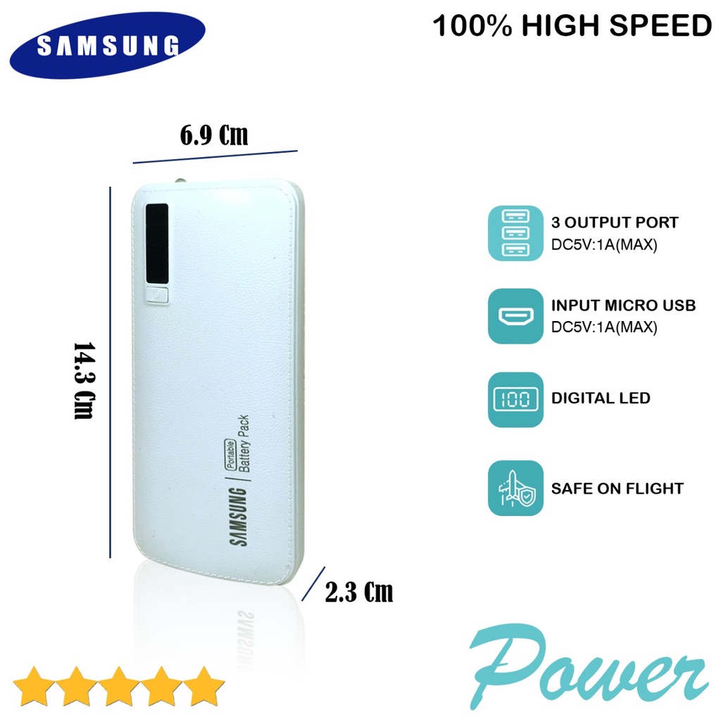 PowerBank PowerCore Power bank Samsung  LED 19800 mAH