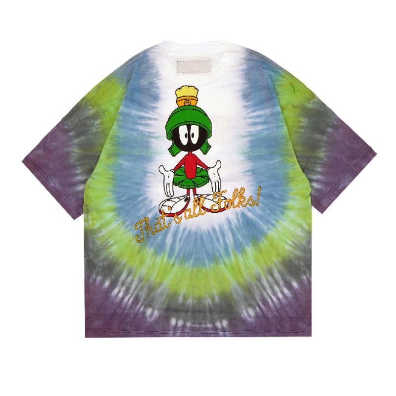 TSHIRT OVERSIZE TOXIC LOONEY TUNES 3COLOR TIE DYE PREMIUM AUTHENTIC