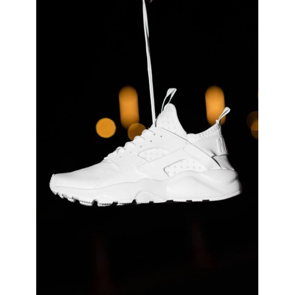 Nike Air Huarache Run Ultra &quot;Triple White&quot; BNIB MADE IN INDONESIA