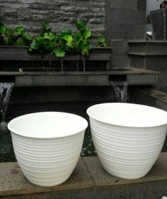 Pot tawon 21 putih lusinan pot tanaman hias pot Pot tawon 21 putih lusinan pot tanaman hias pot