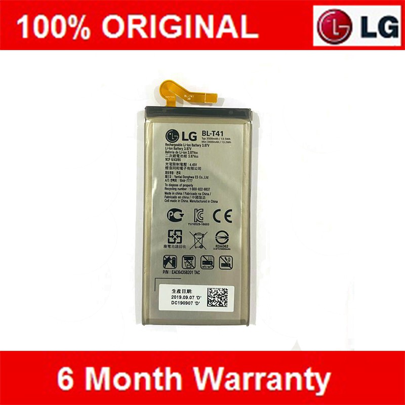 Baterai batere G7 ThinQ + Q7 LMQ610 LG BL-T41 G8 ThinQ Original100%