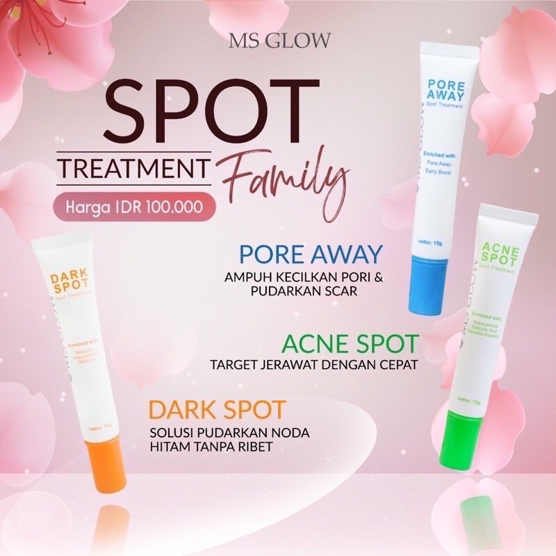 Original SPOT TREATMENT MS GLOW (pore away,dark spot, acne spot)