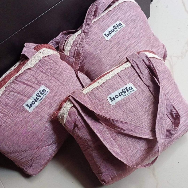 MUKENA DEWASA PARASUT LOUFIE PREMIUM SUPER TEBAL