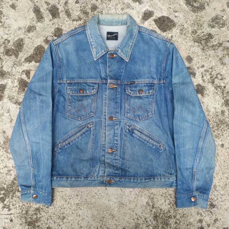 Jaket Denim Wrangler Liam Gallagher