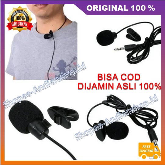 Microphone Youtuber Microphone Mic Smule Dan Podcast 100% ASLI