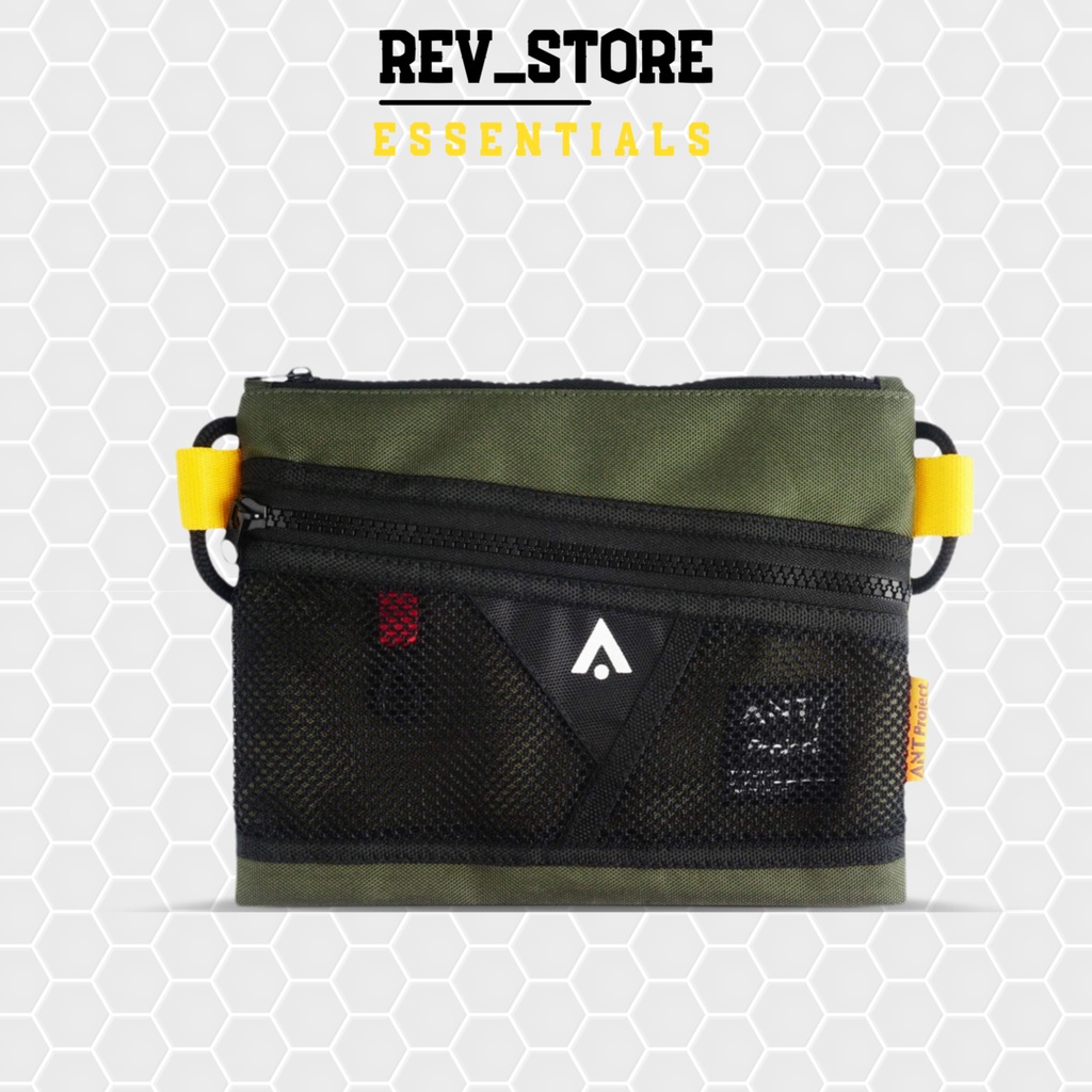 REV X ANT - Tas Selempang Pria Sacoche Spider Gren - Tas Sling Bag Pria