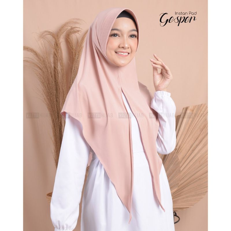 Hijab Instan Pad Gesper