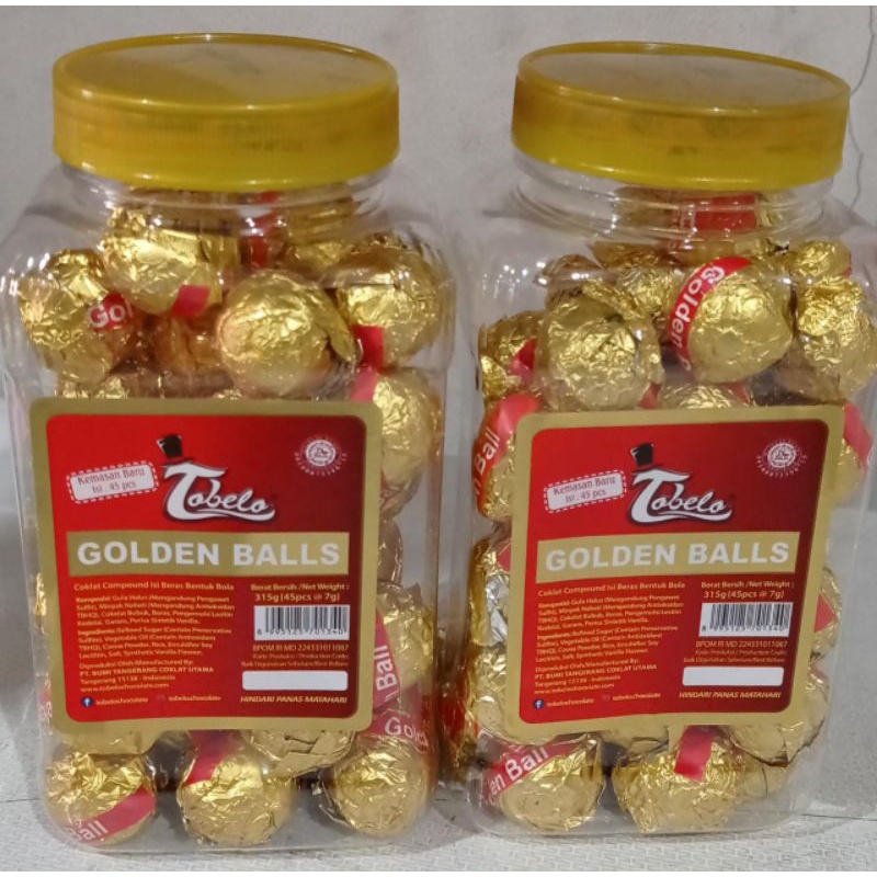 

Golden Balls 315gr isi 45pcs